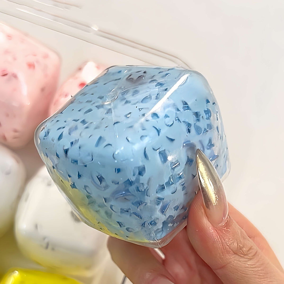 Handmade Stress Relief Toy: Unwind with Our Adorable Freeze-Dried Yogurt Squishies - Lynsolab