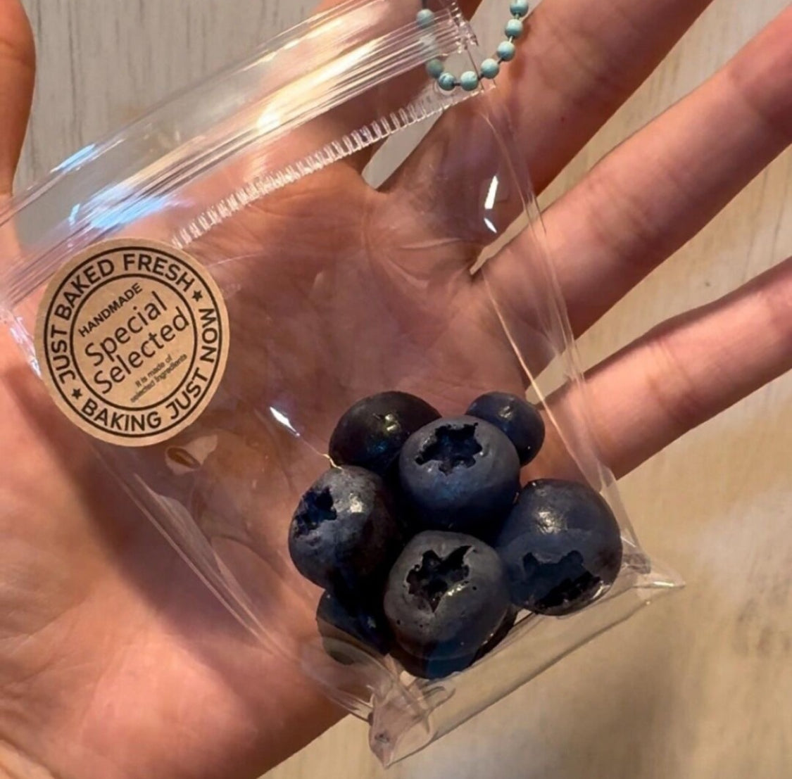 Stress-Relieving Little Fruit Squishy Keychain Fidget Toy - Lynsolab