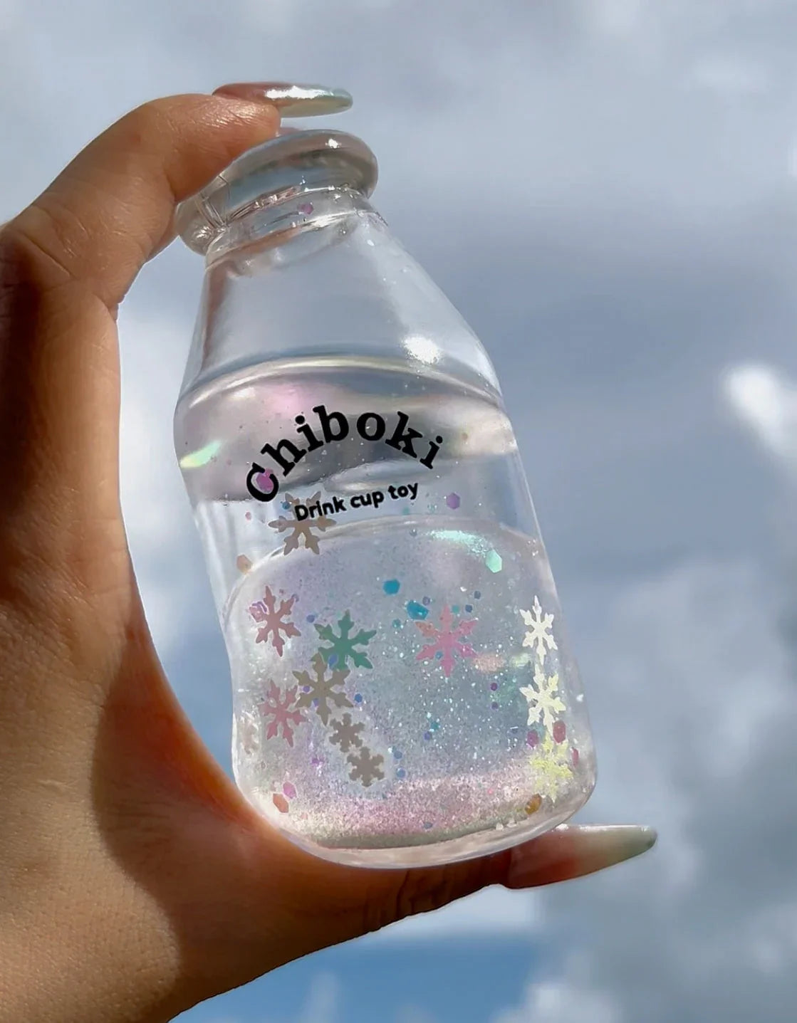 Handmade Stress Relief Fidget Toy - Pinball Squishy Bottle for Ultimate Relaxation - Lynsolab