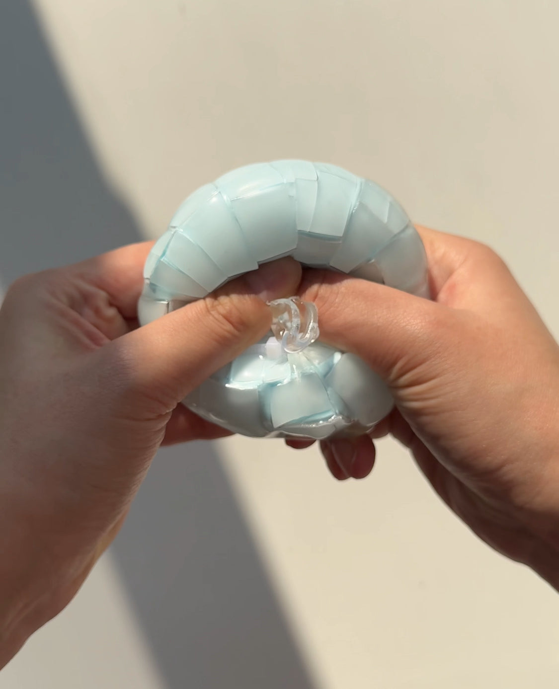 Blue Cracking Wax ball Squishy Fidget Toy(Can’t Guarantee Perfect Uncracked Delivery) - Lynsolab