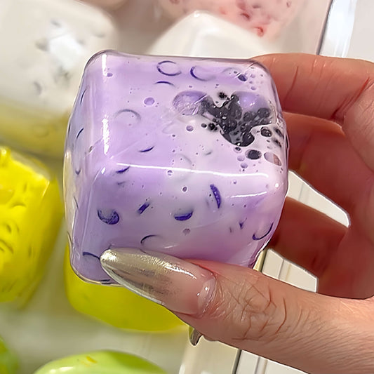 Handmade Stress Relief Toy: Unwind with Our Adorable Freeze-Dried Yogurt Squishies - Lynsolab