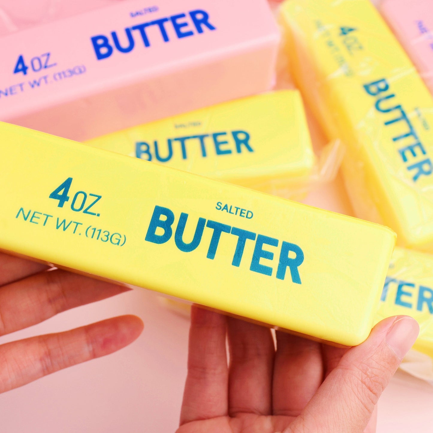 Butter Bar Squishy | Scented Clay Dough Fidget Toy | Satisfying Resistance Squish | Stress Relief Sensory Toy for Adults & Kids