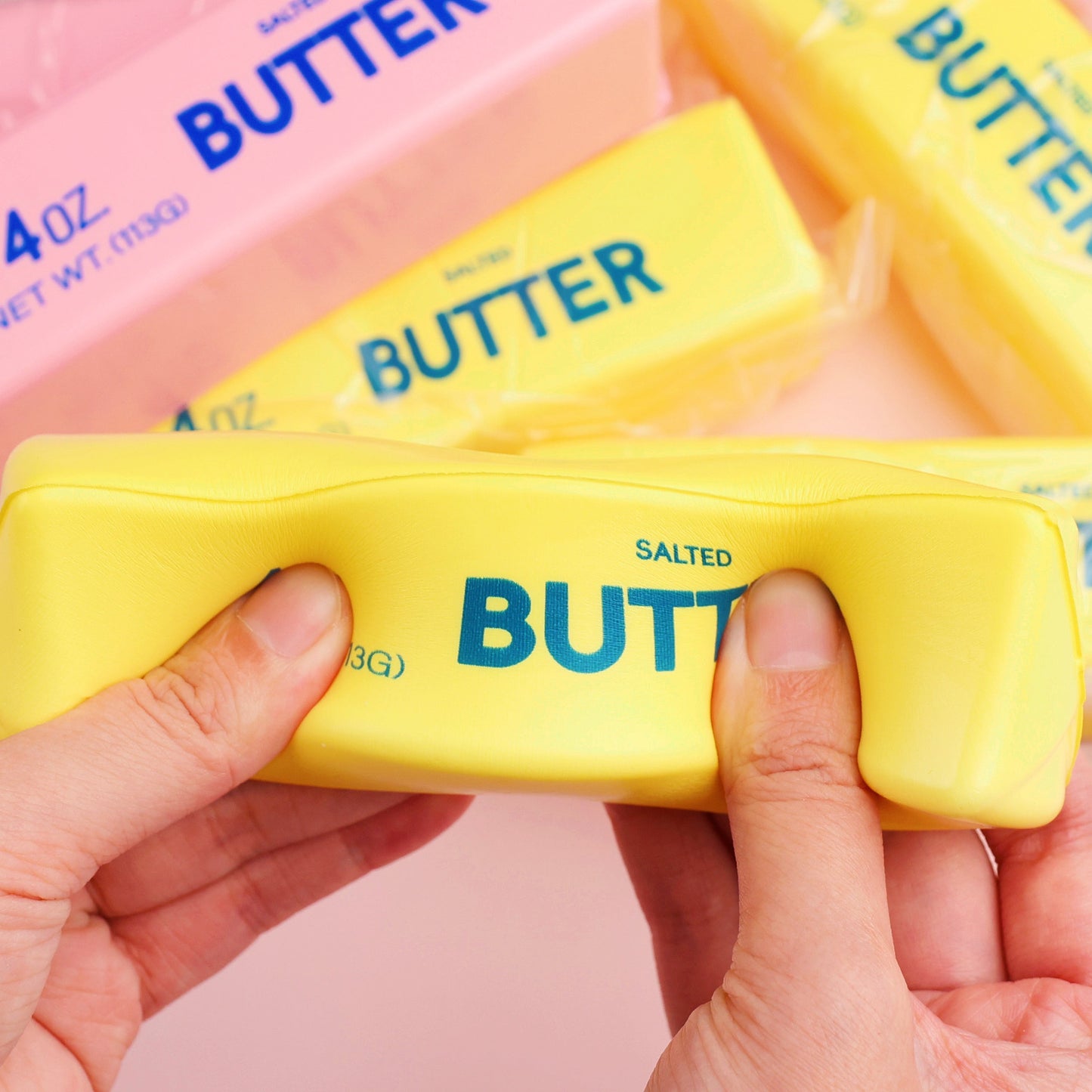 Butter Bar Squishy | Scented Clay Dough Fidget Toy | Satisfying Resistance Squish | Stress Relief Sensory Toy for Adults & Kids