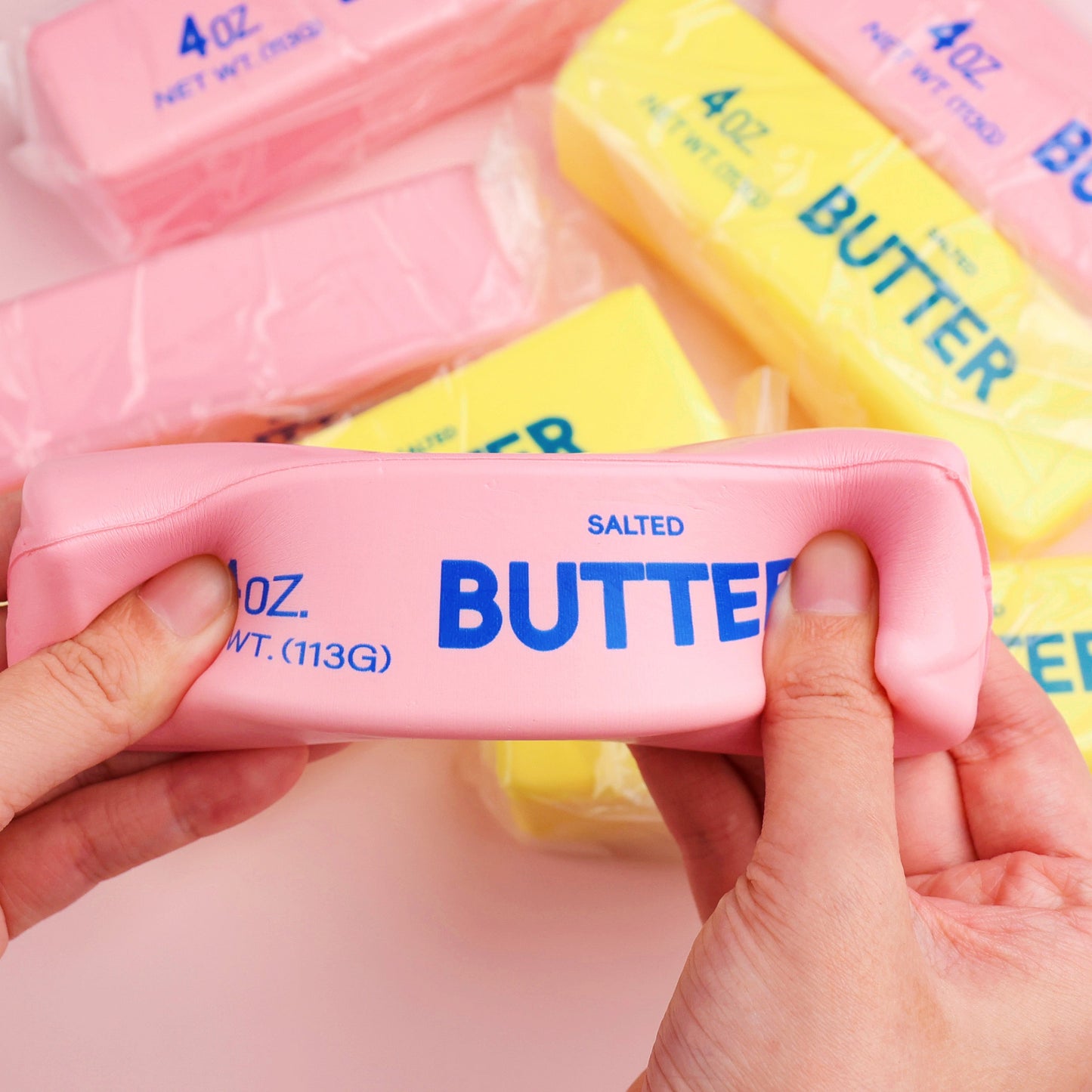 Butter Bar Squishy | Scented Clay Dough Fidget Toy | Satisfying Resistance Squish | Stress Relief Sensory Toy for Adults & Kids