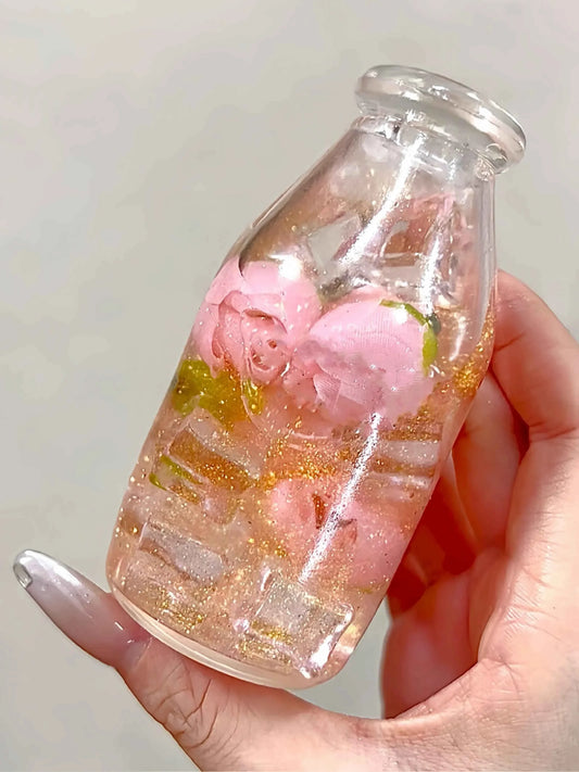 Stay Calm Anywhere with Our Handmade Stress Relief Fidget Toy – Clear Bottle Squishy Ball - Lynsolab