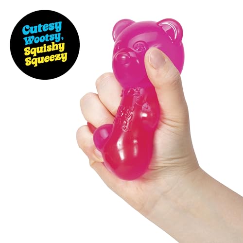 LYNSOLAB DOUGHMALT Groovy Needoh Gummy Bear Squeeze Toy Bear Shape Multi 14+