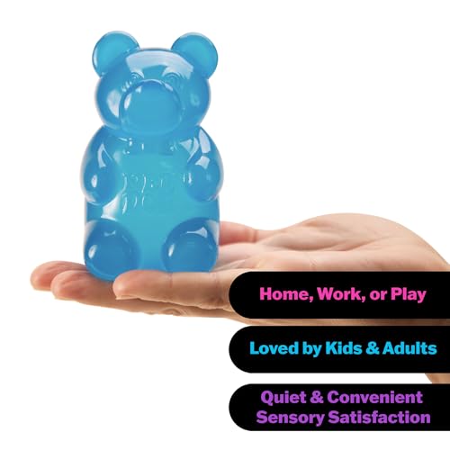 LYNSOLAB DOUGHMALT Groovy Needoh Gummy Bear Squeeze Toy Bear Shape Multi 14+