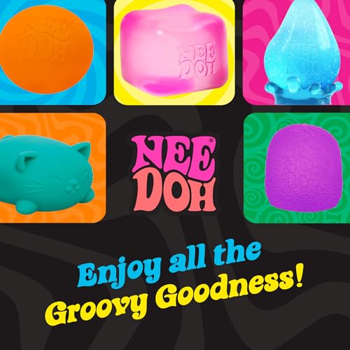 LYNSOLAB DOUGHMALT Groovy Needoh Gummy Bear Squeeze Toy Bear Shape Multi 14+