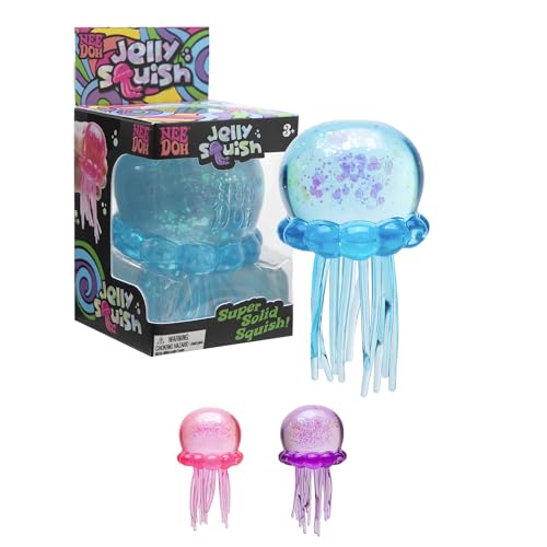 LYNSOLAB DOUGHMALT Groovy Needoh Jelly Squish Jellyfish Squeeze Toy Multi 14+