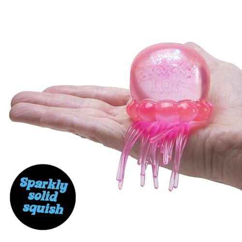 LYNSOLAB DOUGHMALT Groovy Needoh Jelly Squish Jellyfish Squeeze Toy Multi 14+