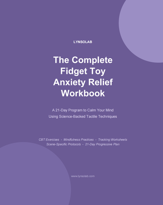 The Complete Fidget Toy Anxiety Relief Workbook - 21 Day Program | Digital Download