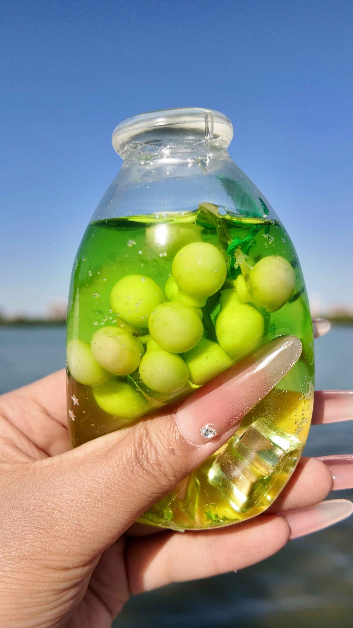Stay Calm Anywhere with Our Handmade Stress Relief Fidget Toy – Clear Bottle Squishy Ball - Lynsolab