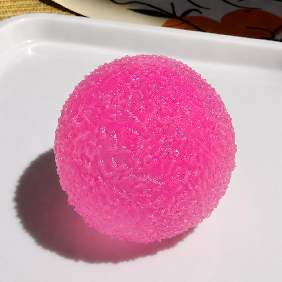 Relax and Unwind with the Textured Jelly Squishy Ball - Your Must-Have Stress Relief Fidget Toy