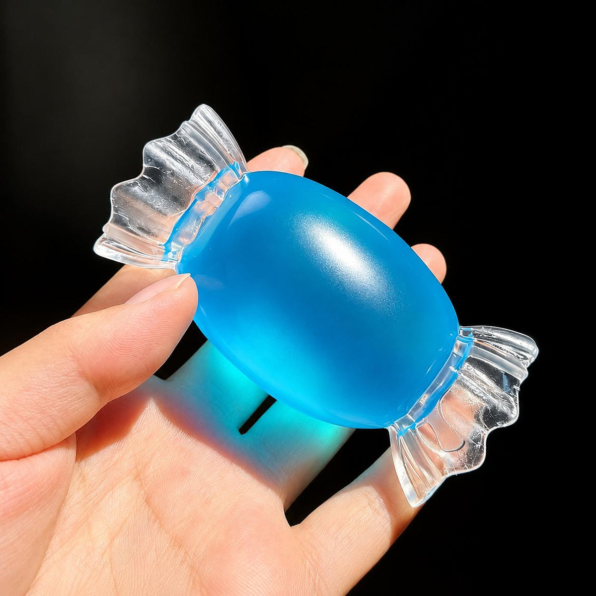 Candy-Shaped Coconut Oil Squishy | Soft Jelly Fidget Toy for Stress Relief