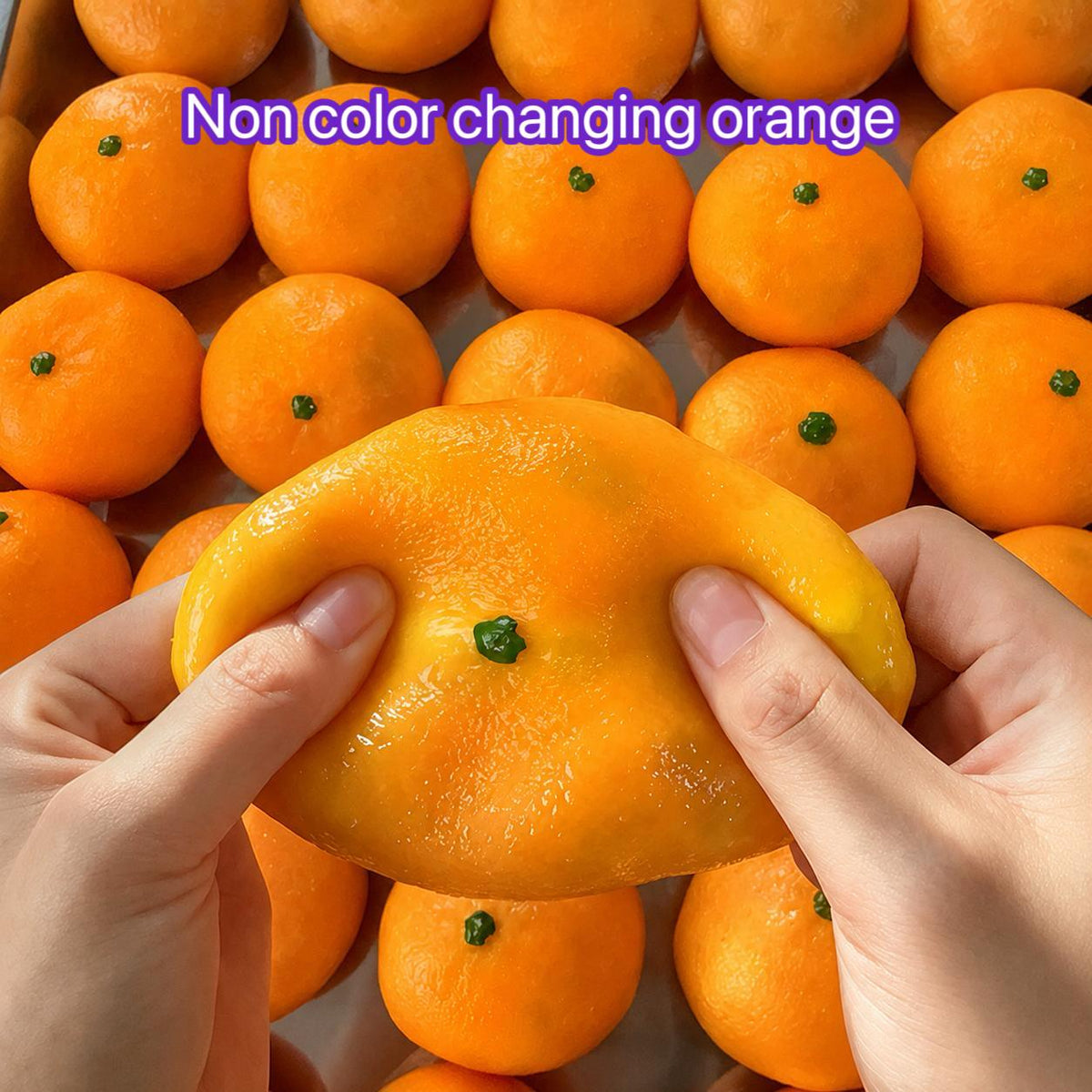 Fruit-Shape Ultimate Crunchy Squishy - LYNSOLAB Moldable ASMR Fidget Toy for Stress Relief & Sensory Play