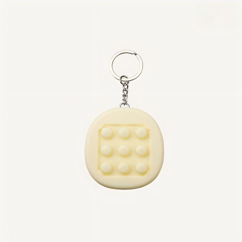 Enhance Your Focus with the LYNSOLAB 2-in-1 Fidget Keychain: Pop Bubble & Maze Puzzle Stress Relief Toy