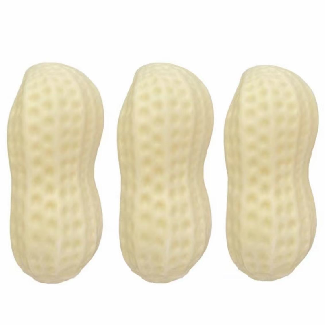 Large Soft Peanut Stress Relief Toy, Realistic Food Cheese Slow Bounce Decompression Toy Gift, Relaxing Squeeze Fun Squishies