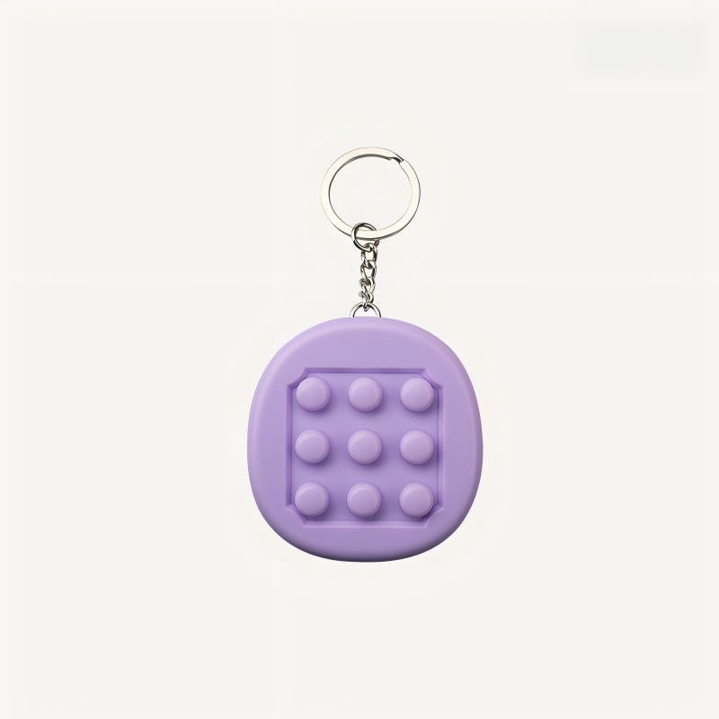Enhance Your Focus with the LYNSOLAB 2-in-1 Fidget Keychain: Pop Bubble & Maze Puzzle Stress Relief Toy