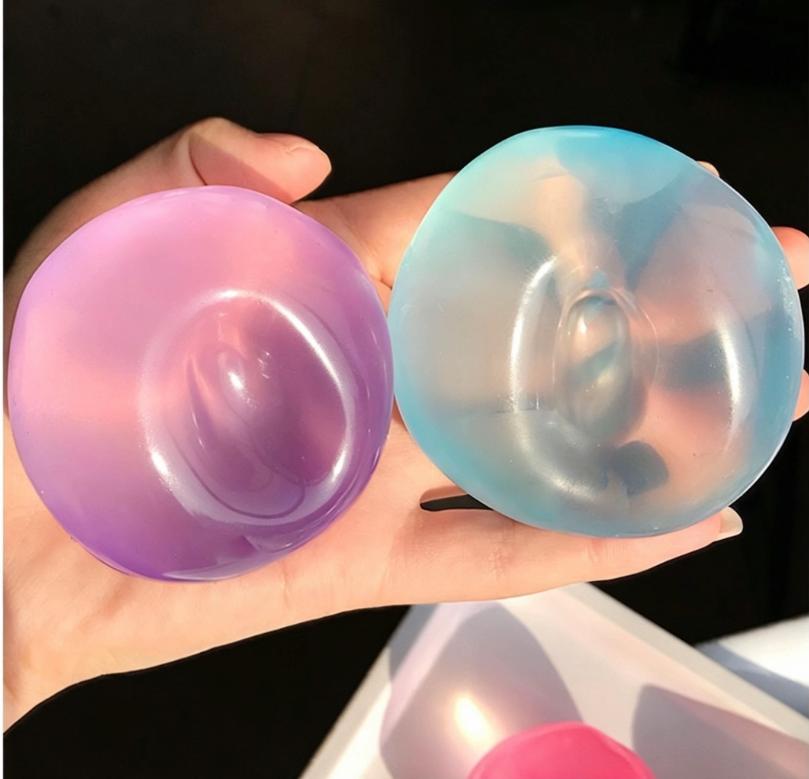 Coconut Oil Texture Squishy Ball - Ultimate Stress Relief Fidget Toy for Calming Anxiety