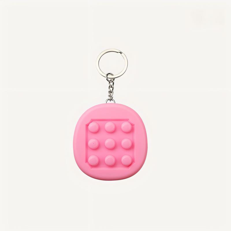 Enhance Your Focus with the LYNSOLAB 2-in-1 Fidget Keychain: Pop Bubble & Maze Puzzle Stress Relief Toy