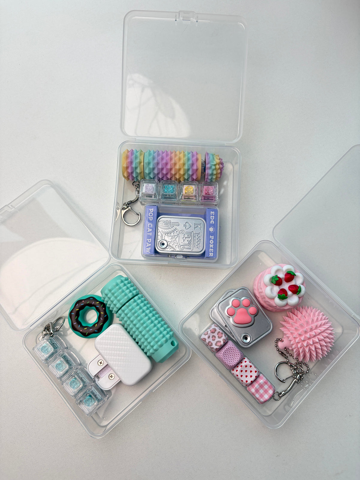 LYNSOLAB Calm Fidget Toy Set - Portable Stress Relief Kit for Daily Relaxation