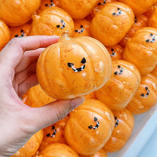 LYNSOLAB Halloween Crunchy Squishy - Fun Pumpkin & Ghost Fidget Toy for Stress Relief