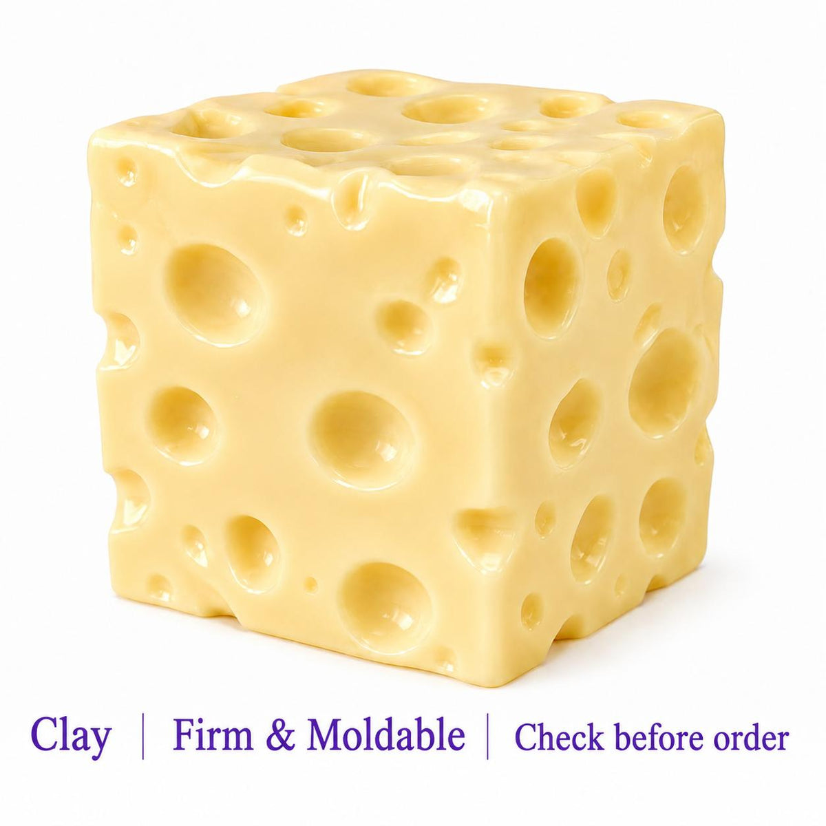 Delightful Soft Cheese Blocks – Fun Stress Relief Toy for Relaxation | Perfect Gift Idea for Valentine's & Holidays