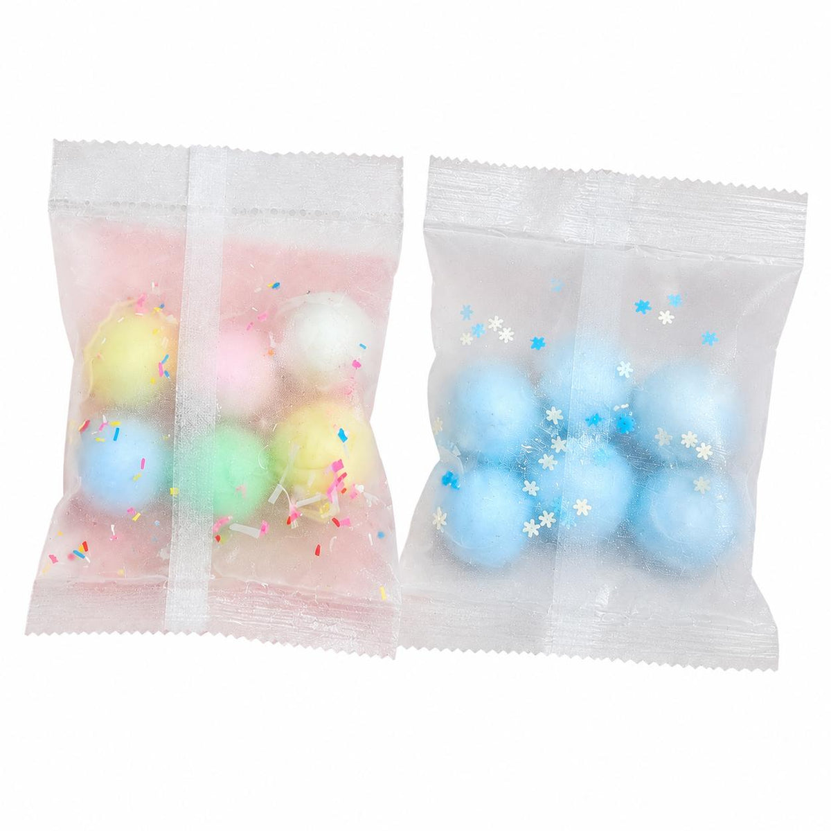 6-Pack One-Time Use Crunchy Stress Balls for Instant ASMR Relief